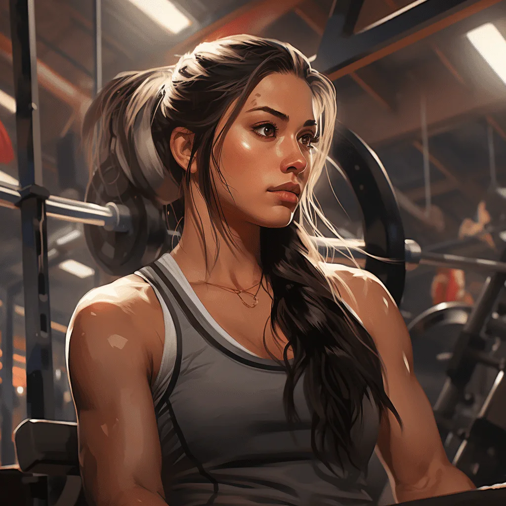 Female Fitness at Gym