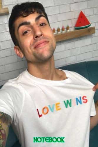 Notebook  Mitch Grassi Notebook Wile Ruled Perfect for Fan club members , Thankgiving Notebook #