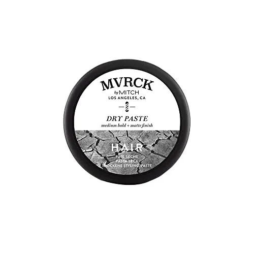 Paul Mitchell MVRCK by MITCH Dry Paste for Men, Medium Hold, Matte Finish, For All Hair Types, oz.